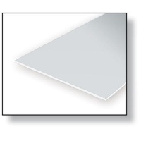 Evergreen - Sheet .030 White Styrene 12X24 (1 Pce) - #19030
