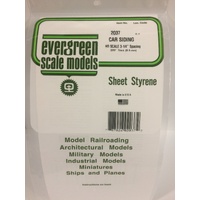 Evergreen - HO Car Siding .020 Thick - #2037