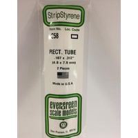 Evergreen - Rectangular Tubing .188 X .312 X14 - #258