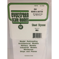 Evergreen  - Board & Batten sheet .125in Spacing - #4544