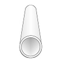 Evergreen - 223 35CM PLASTIC TUBE .093 (100pc BULK PACK) (PACK OF 6) - #6223