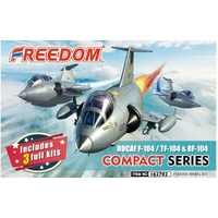 Freedom Models - Egg F104/TF104/RF104 (Includes 3 Kits) Plastic Model Kit