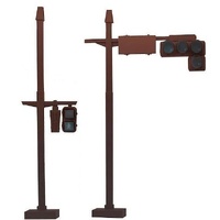Fujimi - 1/24 The Signal Set Special Ed. (Vehicle Signal/Crosswalk Signal, Brown) (GT-35 EX-1)