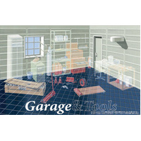Fujimi - 1/24 Garage (Accessory) [GT-1] Plastic Model Kit
