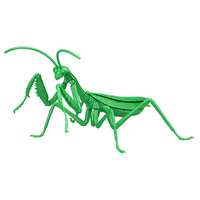 Fujimi - Biology Edition Big Mantis (Metallic Green) (FI No.23 EX-3) Plastic Model Kit [17111]