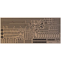 Fujimi - 1/700 Photo-Etched Parts Set for IJN Light Cruiser Tama (NX-18 EX-101) Plastic Model Kit