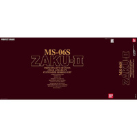 Bandai - PG 1/60 MS-06S ZAKU II CHAR