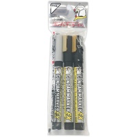 GSI - Gundam Marker - EX Plated Silver & EX Gold (3 Pce)