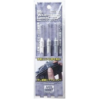 Gsi - Mr Weathering Liner Snow Color Set (3 Pce Asst) -  PP-203