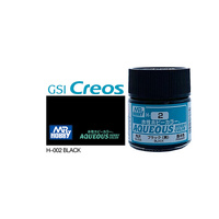 Mr Hobby - Aqueous Gloss Black - Acrylic 10ml -  H-002