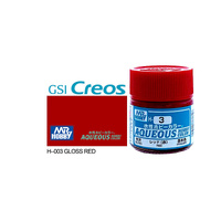 Mr Hobby - Aqueous Gloss Red - Acrylic 10ml -  H-003