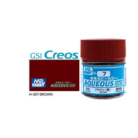 Mr Hobby - Aqueous Gloss Brown - Acrylic 10ml -  H-007