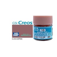 Mr Hobby - Aqueous Metallic/Gloss Copper - Acrylic 10ml -  H-010