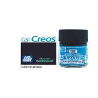 Mr Hobby - Aqueous Gloss Field Grey - Acrylic 10ml -  H-032