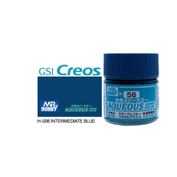 Mr Hobby - Aqueous Semi-Gloss Interm Blue - Acrylic 10ml -  H-056