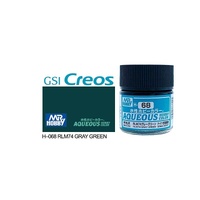 Mr Hobby - Aqueous Semi-Gloss RLM Dark Grey - Acrylic 10ml -  H-068