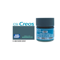 Mr Hobby - Aqueous Semi-Gloss Dark Grey 1 - Acrylic 10ml -  H-082