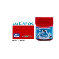 Mr Hobby - Aqueous Gloss Clear Red - Acrylic 10ml -  H-090