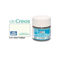 Mr Hobby - Aqueous Semi-Gloss Grey Fs 36622 - Acrylic 10ml -  H-311