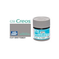 Mr Hobby - Aqueous Flat Grey Fs 36231 - Acrylic 10ml -  H-317