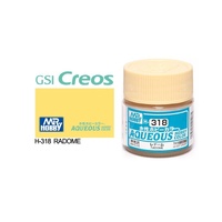 Mr Hobby - Aqueous Semi-Gloss Radome - Acrylic 10ml -  H-318