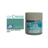 Mr Hobby - Aqueous Semi-Gloss Light Air Grey - Acrylic 10ml -  H-332