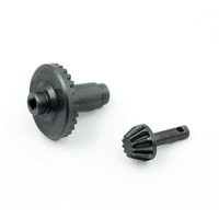 HobbyPlus Axle Pinion &amp; Ring Gear, 28/11T