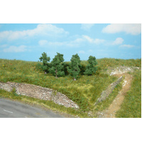 Heki - 5 Apple Trees D/Green 4cm