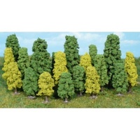 Heki - 24 Assort.Trees 6-12cm