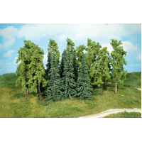 Heki - 9 PINES,6 FOLIAGE TREES12-14cm