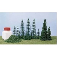 Heki - Kit 50 Pines 3-7cm + Foliage