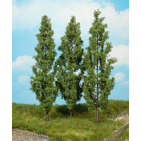 Heki - 3 POPLAR TREES 18cm