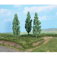 Heki - 3 Silver Poplars 13cm