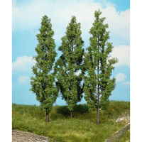 Heki - 3 Poplar Trees 18cm