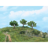 Heki - 3 Pollard Willow Trees 5.5cm
