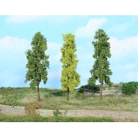 Heki - 3 Leafy Trees 14cm