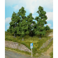Heki - 4 Fruit Trees 9-11cm Super Artline