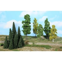 Heki - 40 Leafy Mixedtrees/Firs 5-18cm