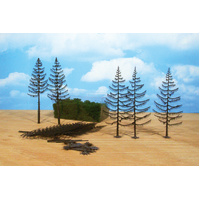 Heki - Kit 10 Relief Pines&Foliage 18cm