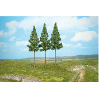 Heki - 3 Northern Pine Trees 17cm Hi stem