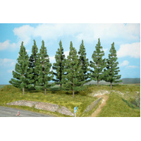 Heki - 8 Norfolk Pine Trees 17cm