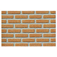 Heki - 2 Red Brick Walling 40 x 20cm