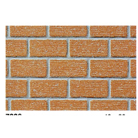 Heki - 2 x Red Brick Wall 40 x 20 cm