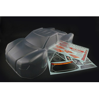 Hobao - Body SC10 Clear W/decal - 11036