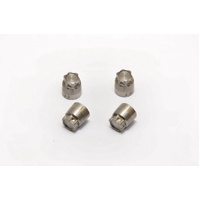 Hobao - CNC Aluminium Flange Nuts 4mm (4) - 230119