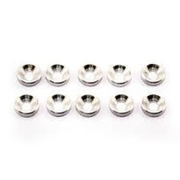 Hobao - CNC ALUM 3MM COUNTERSUNK WASHER, 10PCS - 36811