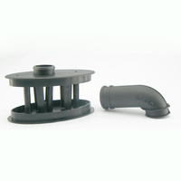 Hobao - SS Air Filter Base+Cap - 86040