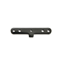 Hobao - Front Lower Alum Suspension Plate, Black - 87029B