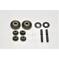 Hobao - 1/8 NEW STEEL BEVEL GEARS SET (HEAVY DUTY) - 94117