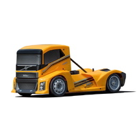 Hobao - ****Hyper EPX 1/10 Semi Truck On-Road RTR, W/ Yellow Paint body W/60A ESC & MOTOR &  W/O PROGRAM  CARD - GPX4E-CB60Y